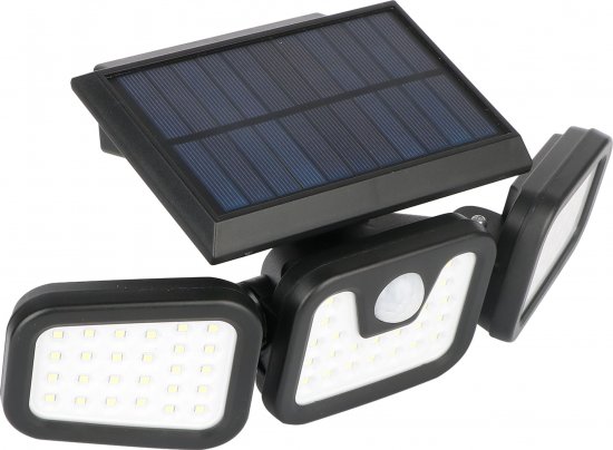 פרוז'קטור סולארי לגינה עם חיישן תנועה עמיד למים בתקן Bpower IPX5