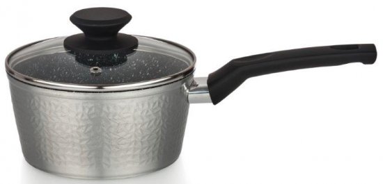 קלחת עם מכסה 16 ס''מ 1.4 ליטר Soltam Decor - כסוף