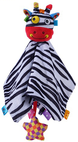 שמיכי לתינוק מבית Pit Toys - זברה