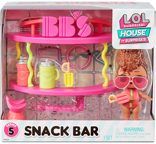 בית ההפתעות  L.O.L. Surprise - בר חטיפים