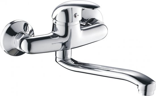 ברז קיר פיה ארוכה Aquila Arctic - צבע כרום