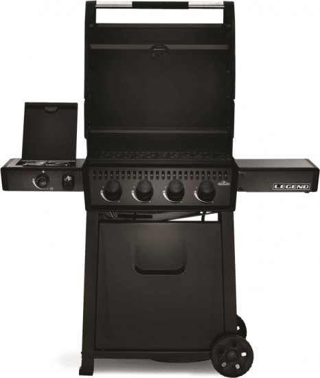 גריל גז 4 מבערים Napoleon Legend 425SIB - צבע שחור - כולל כירת צד אינפרה אדום