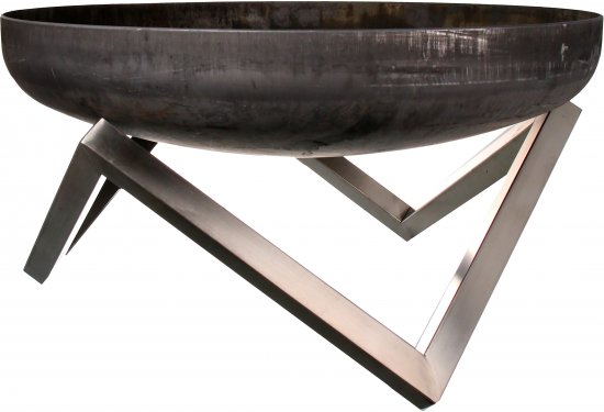 מדורת גן מפלדת קורטן 60 ס''מ Chunks