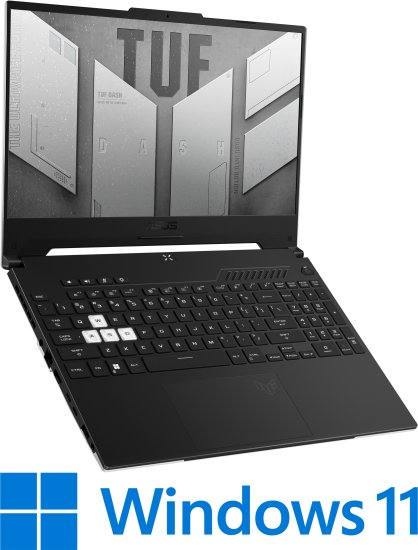 מחשב נייד לגיימרים Asus TUF Dash F15 FX517ZC-HN099W - צבע Moonlight White