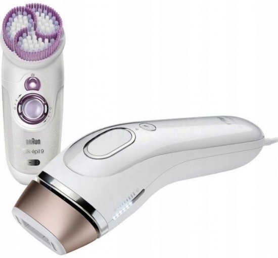 מסיר שיער + מברשת קרצוף Braun Silk-expert 5 IPL BD5009