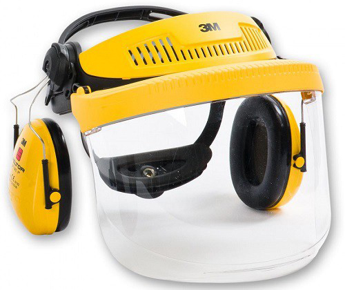 מסכת פנים מלאה משולבת אוזניות מגן 3M PELTOR G500