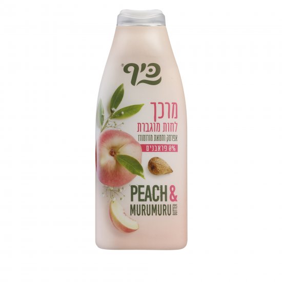 מרכך כיף לחות מוגברת עם אפרסק וחמאת מורומורו  - נפח 700 מ''ל