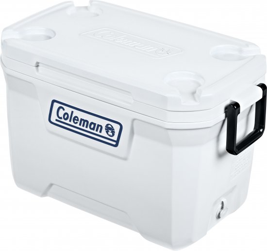 צידנית קשיחה 49 ליטר Coleman Marine - צבע לבן