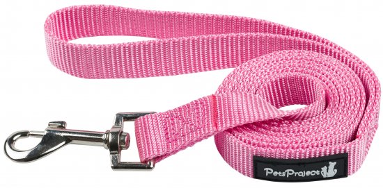 רצועת בייסיק לכלבים מידה M בגודל 2X150 ס''מ מבית PetsProject - צבע כחול