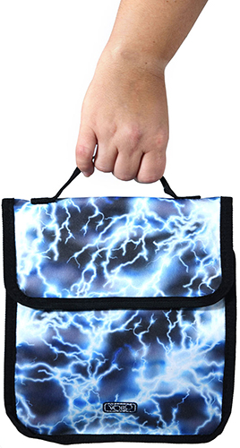 תיק אוכל עם ידית מבית YOLO - דגם ברקים