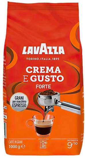 תערובת פולי קפה 1 ק''ג Lavazza Crema E Gusto Forte