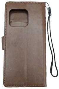 כיסוי ארנק Premium ל- Oneplus 10 Pro 5G - צבע חום