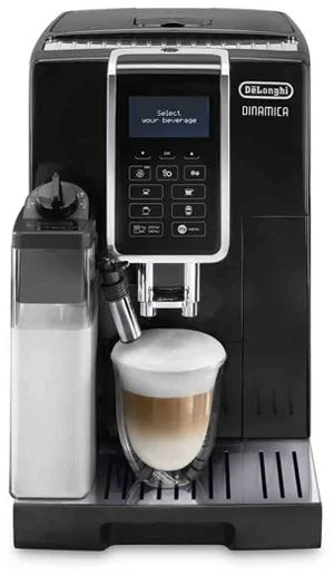 מכונת קפה אספרסו אוטומטית Delonghi Dinamica ECAM350.55.B - צבע שחור