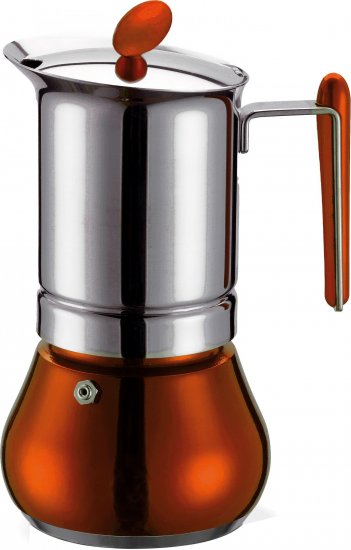 מקינטה להכנת אספרסו ל- 2 כוסות G.A.T Italia Annetta - צבע נחושת