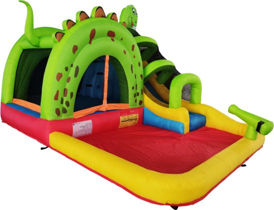 מתקן מתנפח לגינה עולם הדינוזאורים MJ05 מבית Mirajump