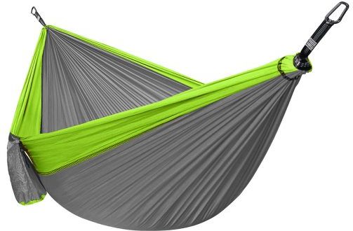 ערסל יחיד עד 120 ק''ג עם ערכת מיתרים בסיסית לתלייה GoNature Ultra Light - צבע ירוק