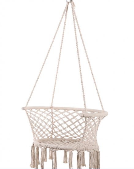 ערסל מקרמה פרימיום וכרית ישיבה מבית Playa  - צבע שמנת