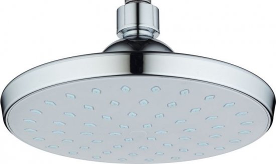 ראש מקלחת עגול 15.5 ס''מ Aquila Adir - צבע נירוסטה