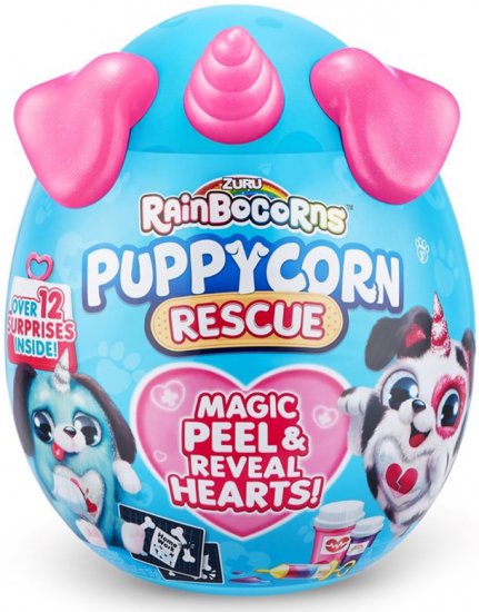 ריינבוקורן הפתעת כלבלבים להצלה מבית Zuru - ורוד