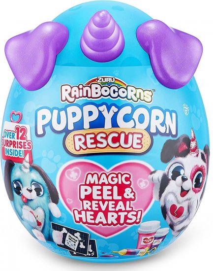 ריינבוקורן הפתעת כלבלבים להצלה מבית Zuru - סגול