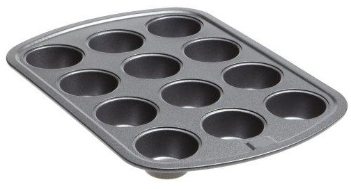 תבנית אפייה ל-12 מיני מאפינס 20.8X16X1.7 ס''מ Pyrex Easy Bake