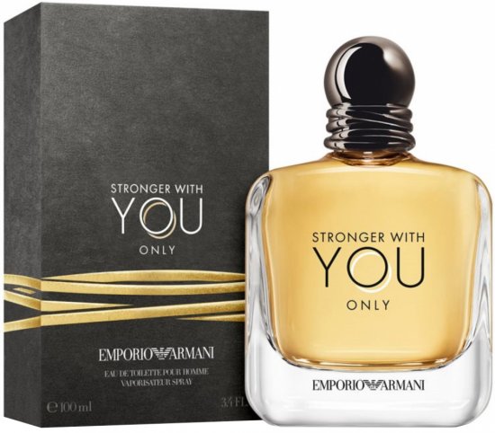 בושם לגבר 100 מ''ל Giorgio Armani Stronger With You Only או דה טואלט E.D.T