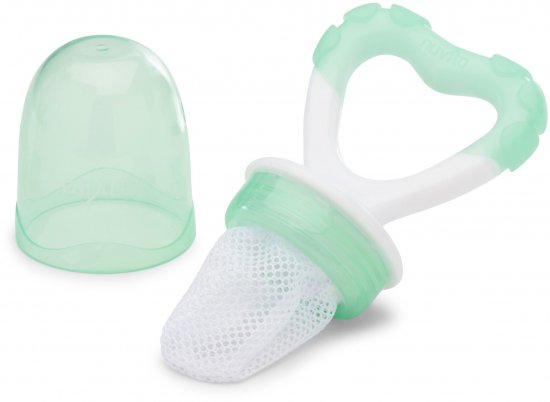 טעימון פירות + נשכן לתינוק Nuvita - צבע ירוק פסטל