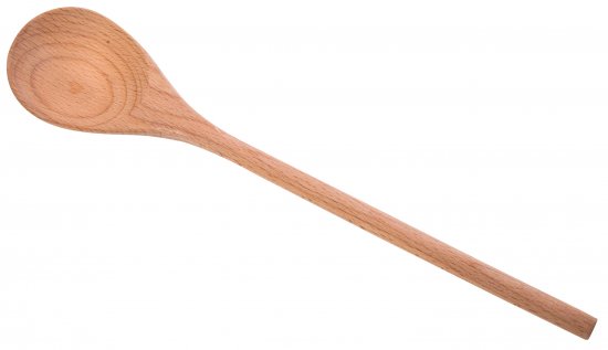 כף חלוקה קצרה מעץ מבית Arcosteel - גודל 30 ס''מ