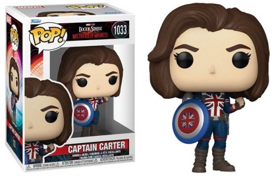 מארוול - דוקטור סטריינג' בממדי הטירוף - קפטן קרטר !Funko POP