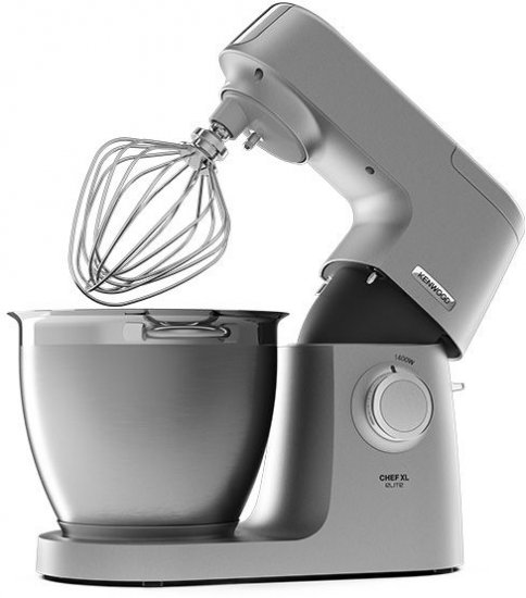 מיקסר שף רב תכליתי + קערה 6.7 ליטר Kenwood Elite XL 1400W KVL6300S כסוף