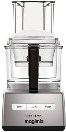 מעבד מזון 3 ליטר 950W דגם 4200JXL Premium מבית Magimix - צבע כרום מבריק