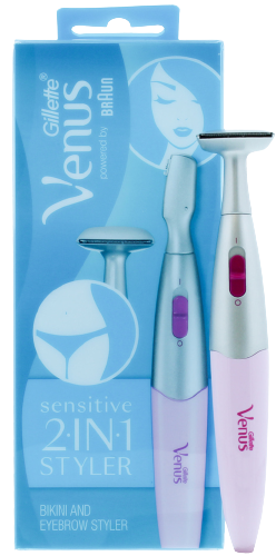 מעצב גבות וביקני Gillette Venus Sensitive 2 in 1