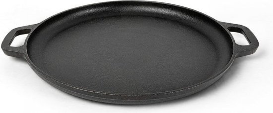 פלטת גריל מברזל יצוק בקוטר 35 ס''מ CARNE