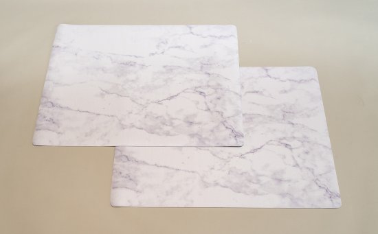 שטיח פיויסי 2 מ"מ - שיש לבן  (60/100 ס"מ)