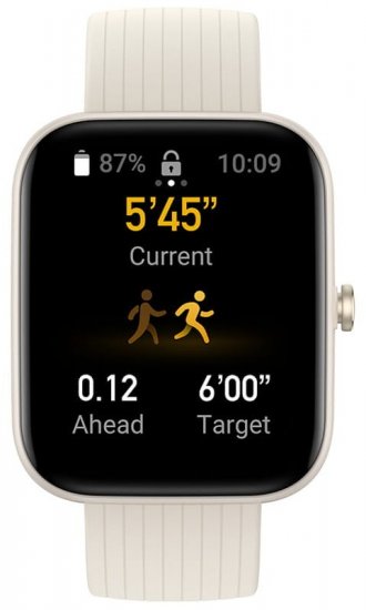 שעון ספורט חכם Amazfit Bip 3 Pro MultiSport GPS  - שמנת