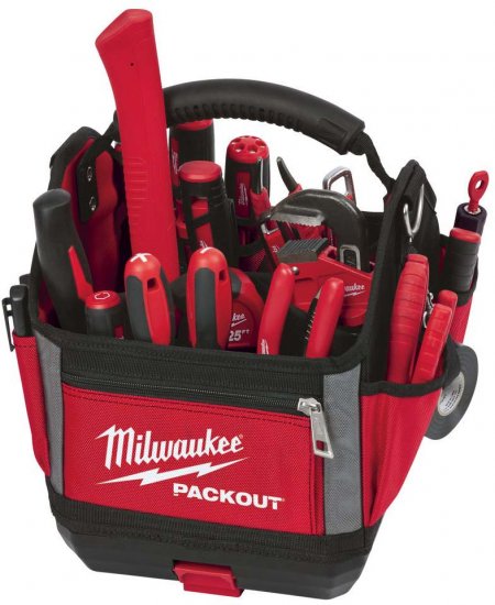 תיק טכנאים 25 ס''מ מסדרת Milwaukee Packout (הכלים אינם כלולים)