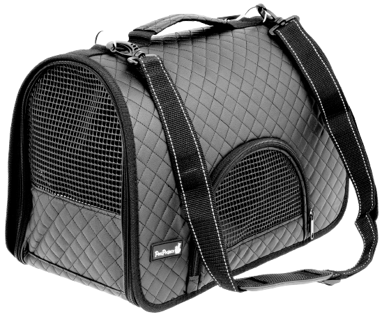 תיק נשיאה לחיות מחמד מידה PetsProject L - צבע אפור