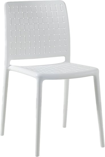 כסא דגם Fame-S מבית PAPATYA - צבע לבן