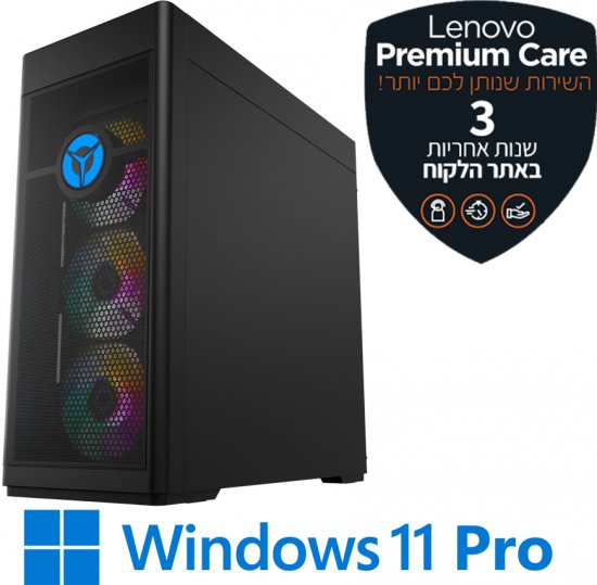 מחשב מותג גיימינג Lenovo Legion T7-34IAZ Tower 90S20055YS