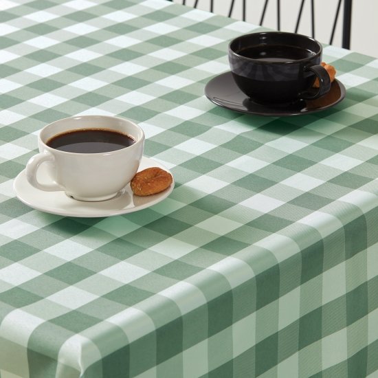 מפת שולחן גודל 145X200 ס''מ דגם Buffalo מבית Homestyle צבע ירוק