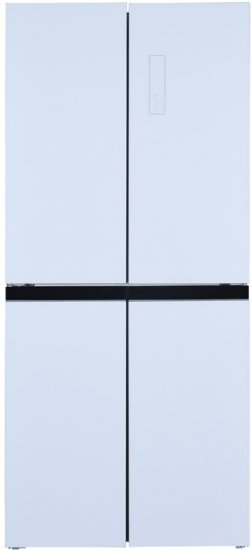 מקרר 4 דלתות מקפיא תחתון 472 ליטר אינוורטר Haier HRF-4482FW - זכוכית לבנה - אחריות יבואן רשמי ניופאן