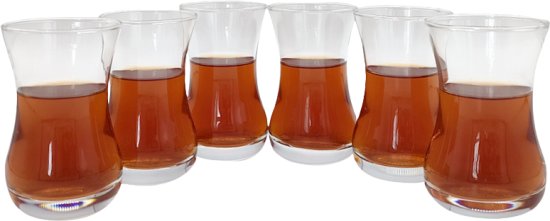 סט 6 כוסות תה טורקי Fresco