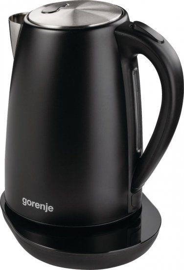 קומקום חשמלי 1.7 ליטר Gorenje K17TRB 2200W - צבע שחור