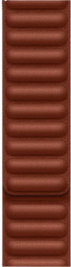 רצועת Leather Link לשעון Apple Watch 45mm צבע Umber - מידה S / M