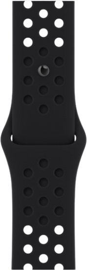 רצועת Nike Sport Band לשעון Apple Watch 41mm צבע Black / Black Nike - מידה Regular