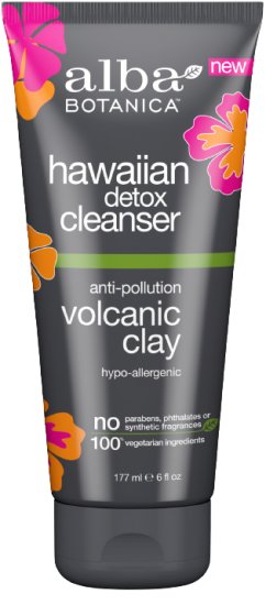 תרחיץ פנים בוץ מהוואי מבית Alba Botanica - נפח 177מ''ל