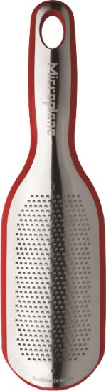 מגרדת Fine כולל כיסוי דו שימושי סדרת עלית מבית Microplane - צבע אדום