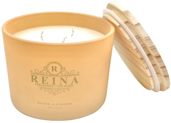 נר ריחני 450 גרם Reina בניחוח טבאקו