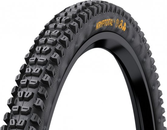 צמיג מתקפל ''Continental Kryptotal-F Downhill SuperSoft Folding MTB Tire 29'' x 2.4 - צבע שחור