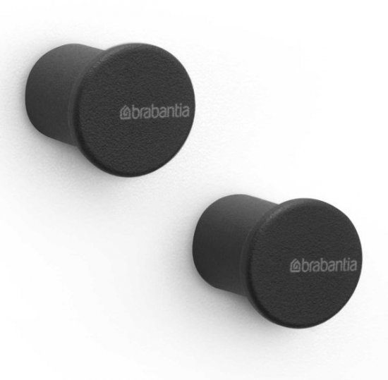 זוג מתלי מגבות כפתור Brabantia MindSet צבע אפור